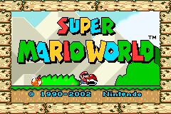 Play Super Mario World Advance for free without downloads