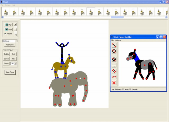 stick figure animator game